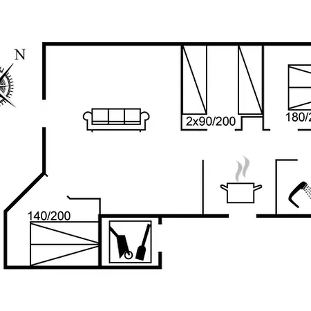Lisbeth - 400m From The Sea By Interhome